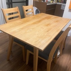 ❗️値下げ ニトリ ダイニングテーブルとイスセット