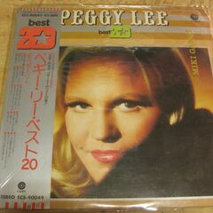 2362【LPレコード】ペギー・リー／ベスト20