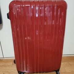 【ネット決済】スーツケース　キャリーケース　赤