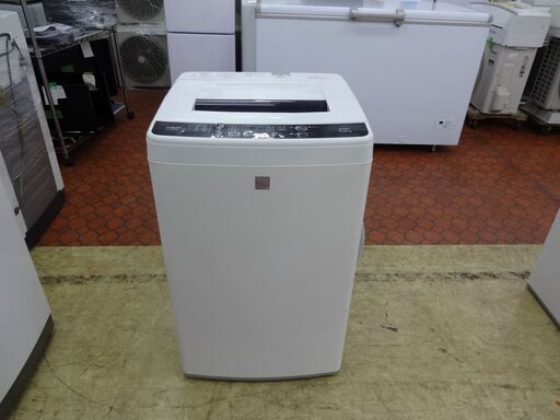 ID 409217　洗濯機アクア　5K　２０１６年製　AQW-S5E3（KK)