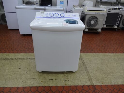 ID 099463　２槽式洗濯機日立　55K　２０２１年製　PS-55AS2