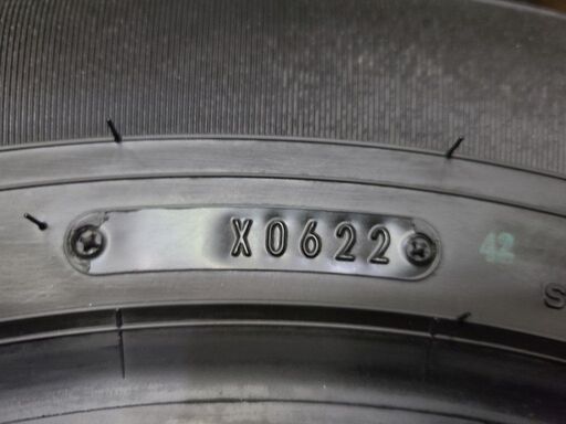 タイヤ、ホイール 新車外し 2022年製 DUNLOP SP175N 195/80R15 107 