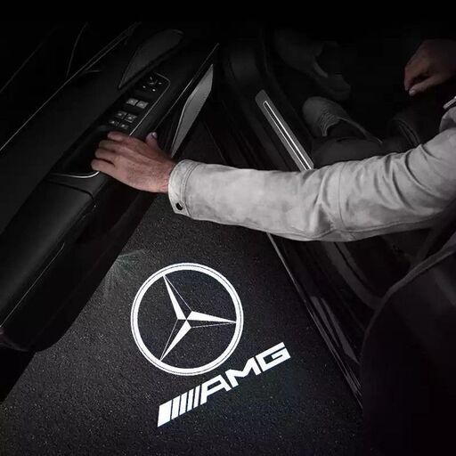 AMG メルセデスベンツ Mercedes Benz LED カーテシライト ドア ウェルカムライト W176 W177 W205 W212…  (AMG250J) 神戸の内装、インテリアの中古あげます・譲ります｜ジモティーで不用品の処分