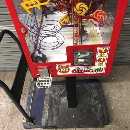 ②ガムボールマシーン GIZMO JR ジャンク 本体 鍵無し 台付き ②ガムボールマシーン GIZMO JR ジャンク 本体 鍵無し 台付き