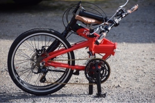 Ferrari折りたたみ自転車　整備済み Ferrari折りたたみ自転車 整備済み