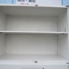 特価！ 上下書庫セット 両開き/4段ラテラル 上：イトーキ 下：コクヨ 