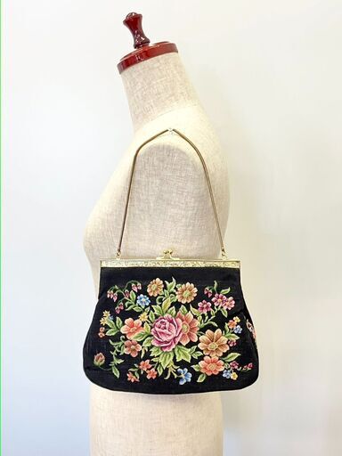 刺繍 ハンドバッグ　ビンテージ　アンティーク imgrc0088240976.jpg