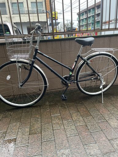 リサイクルショップどりーむ荒田店　No612 エコNo15816X 自転車　２６インチ　ライト付き♪　状態とても綺麗です♪　通勤通学にどうぞ♪