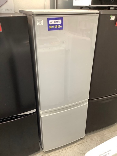 2ドア冷蔵庫　SHARP SJｰD17CSｰS 2017年製　167L