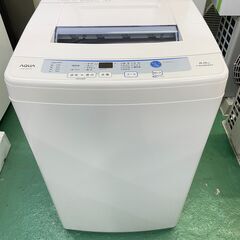 ☆AQUA☆ 6kg洗濯機 2017年 AQW-S60E アクア 新生活 一人暮らし 50/60Hz