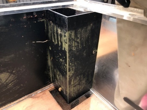 1800水槽 アクリルサイドフロー