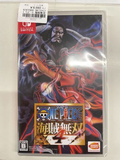 ジモティ来店特価!!!　SWITCHソフト　ワンピース　海賊無双4　　J-0323