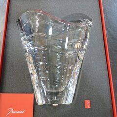 【愛品倶楽部柏店】バカラ 花瓶 ウェーブ S 。