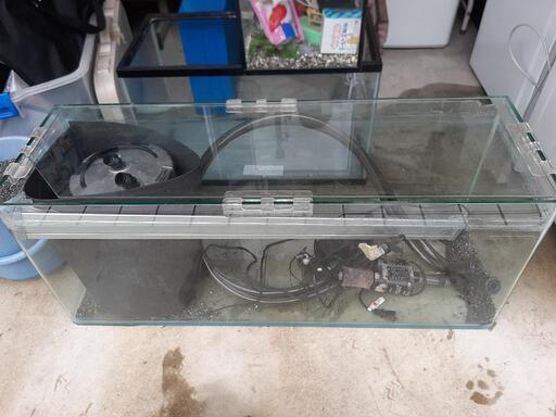 【引取り先決まりました！】 水槽 水槽セット 一式 お店までご来店をお待ちしております！
