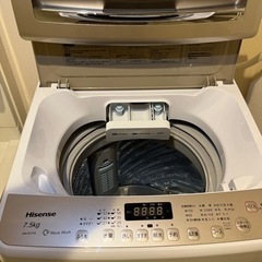 受け渡し者決定 洗濯機 2021/07/04購入 美品 3/24〜26引き取り