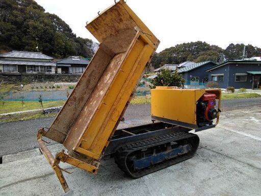 運搬車　チクスイ　油圧式ダンプ　乗用  800kg積み！！　実働！！