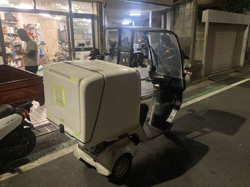 東京大塚発ホンダジャイロキャノピーTA03 4サイクルリアボックス付き