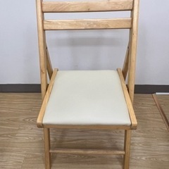 木製折りたたみ椅子　