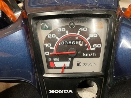 スーパーカブ50カスタム　バーハン化