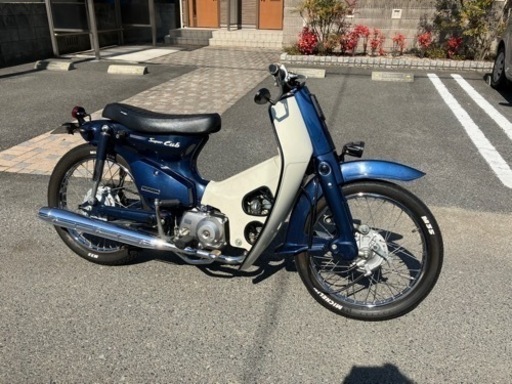 スーパーカブ50カスタム バーハン化