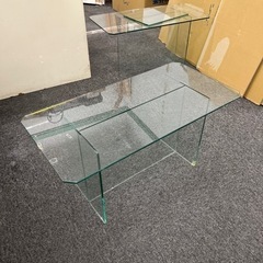 ガラステーブル　2個