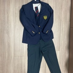 福岡第一高校制服夏冬制服一式　男子