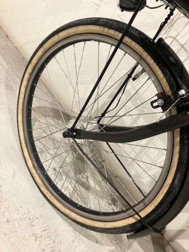 あさひ[ASAHI] カーグバケットBAA-L 24インチ 6段変速 オートライト シティサイクル 自転車