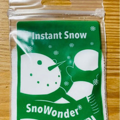 スノーワンダー　人工雪　スライム作り