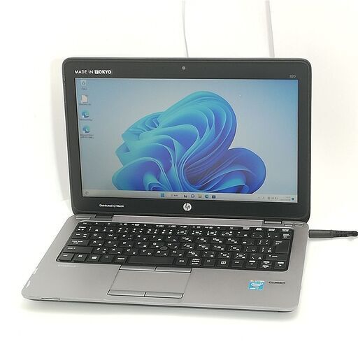 送料無料 保証付 日本製 12.5型ワイド ノートパソコン HP 820 G1 中古良品 第4世代 Core i5 8GB 500GB カメラ Windows11 Office 即使用可能