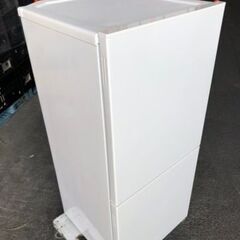 ツインバード 霜取り不要 2ドア冷凍冷蔵庫 110L ホワイト ...