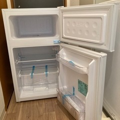 お譲り先決まりました。85L 冷凍冷蔵庫 JR-N85D - 冷蔵庫 