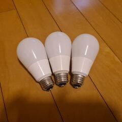 【動作確認済み】TODHIBA 東芝LED電球 電球色 3個セット