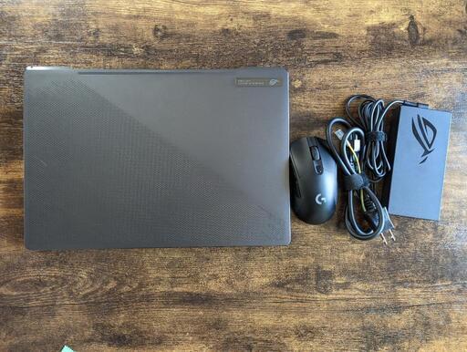 ノートパソコン ROG Zephyrus G15 GA503QM +  logicool g703h