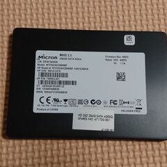 Micron SSD 256GB 