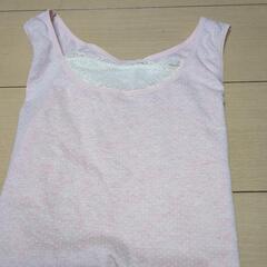 【ほぼ新品】ピンク　ランニングシャツ