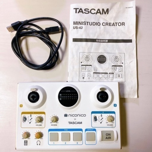 エフェクター、PA機器 TASCAM MiNiSTUDIO CREATOR US-42