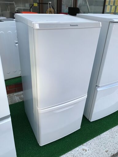 パナソニック ノンフロン冷凍冷蔵庫 NR-BW14DJ-W 全定格内容積138L 2020年製 幅480mm奥行586mm高さ1119mm 美品 説明欄必読