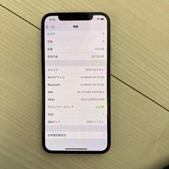 本日限定 SIMフリー iPhone X 256GB