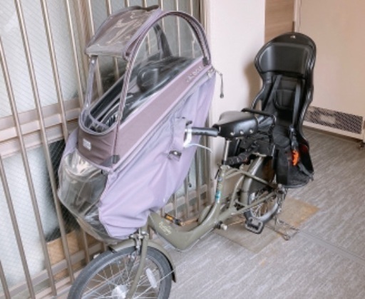 20インチ 自転車 子供乗せ LABOCLE レインカバー チャイルドシート