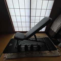 リーディングエッジ　トレーニングベンチ（調整可能）・ダンベル（片方30kg）セット　神戸ならどこでも配送します！