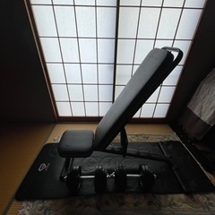 リーディングエッジ　トレーニングベンチ（調整可能）・ダンベル（片方30kg）セット　神戸ならどこでも配送します！