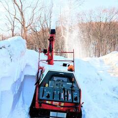 札幌 34馬力 除雪機 ワドーWADO SS347ADHN 2段オーガ 未整備