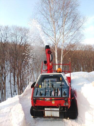 札幌 34馬力 除雪機 ワドーWADO SS347ADHN 2段オーガ 未整備