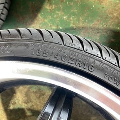 商談中 軽四ホイール165/40R16の通販はau PAY マーケット - 輸入雑貨の 