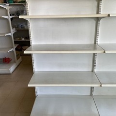 商品陳列棚　連携2ユニット(中古)