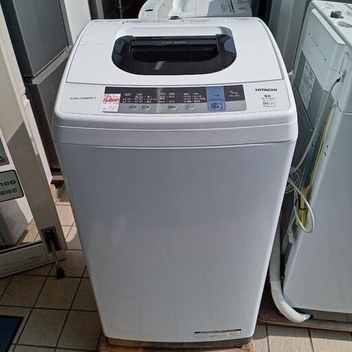 ☆【日立】全自動洗濯機 2019年5K (NW-50C)【3ヶ月保証付き☆送料に ...