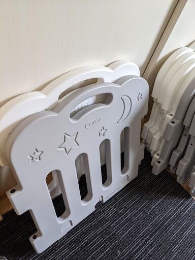 ベビーサークル 扉付き caraz ベビーフェンス 10枚 ドア付セット