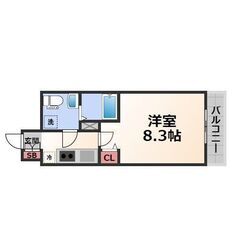 ✅家賃まで負担✅初期費用無料🎉江坂駅9分🎉ネット無料オール電化1K