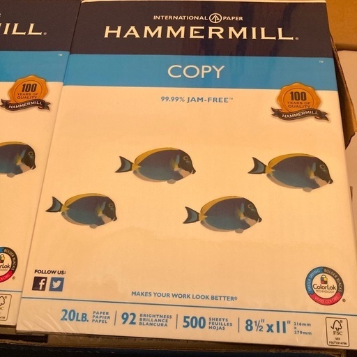 Hammermill レターサイズ コピー用紙 5000枚