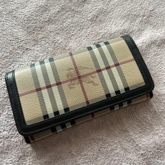 終了)【BURBERRY】長財布(used)